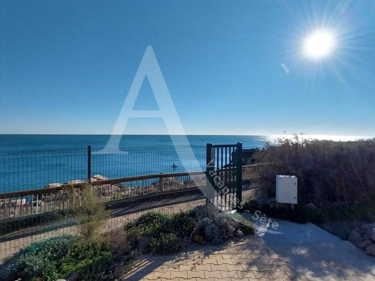 40 M², 1Ere Ligne Mer, Dernier Etage Avec Ascenseur 塞特港 外观 照片