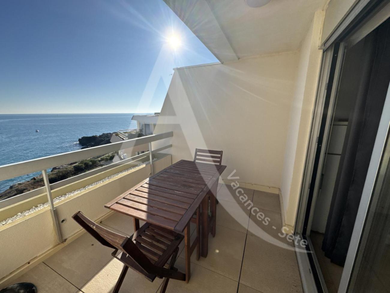 40 M², 1Ere Ligne Mer, Dernier Etage Avec Ascenseur 塞特港 外观 照片