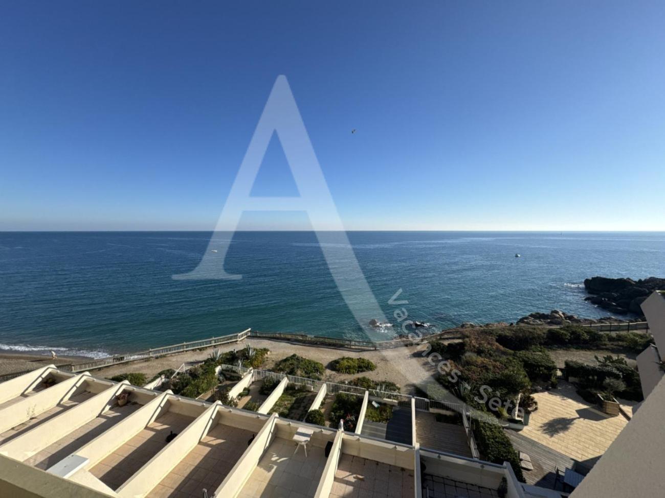 40 M², 1Ere Ligne Mer, Dernier Etage Avec Ascenseur 塞特港 外观 照片
